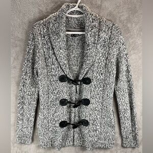 ATMOSPHERE Wool Blend Cardigan Shawl Neck Button Size 6